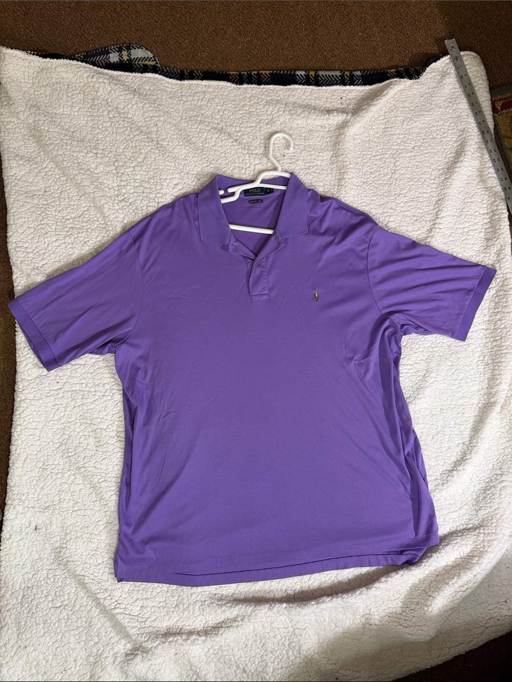 Ralph Lauren Lavender Short Sleeve Polo